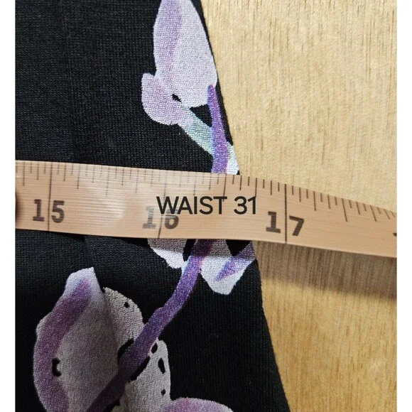 Desigual Women's black short-sleeved straight cut dress artsy floral print X-Sm - Picture 7 of 7